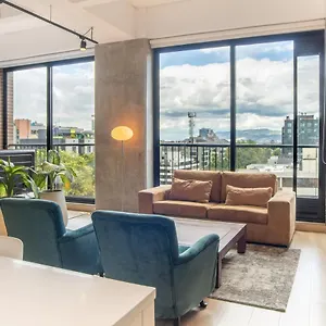 Charming Loft In Parque 93 Bogotá